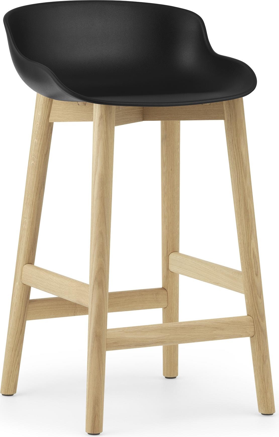 604388 Барный стул 65 см Дуб черный Normann Copenhagen Hyg 