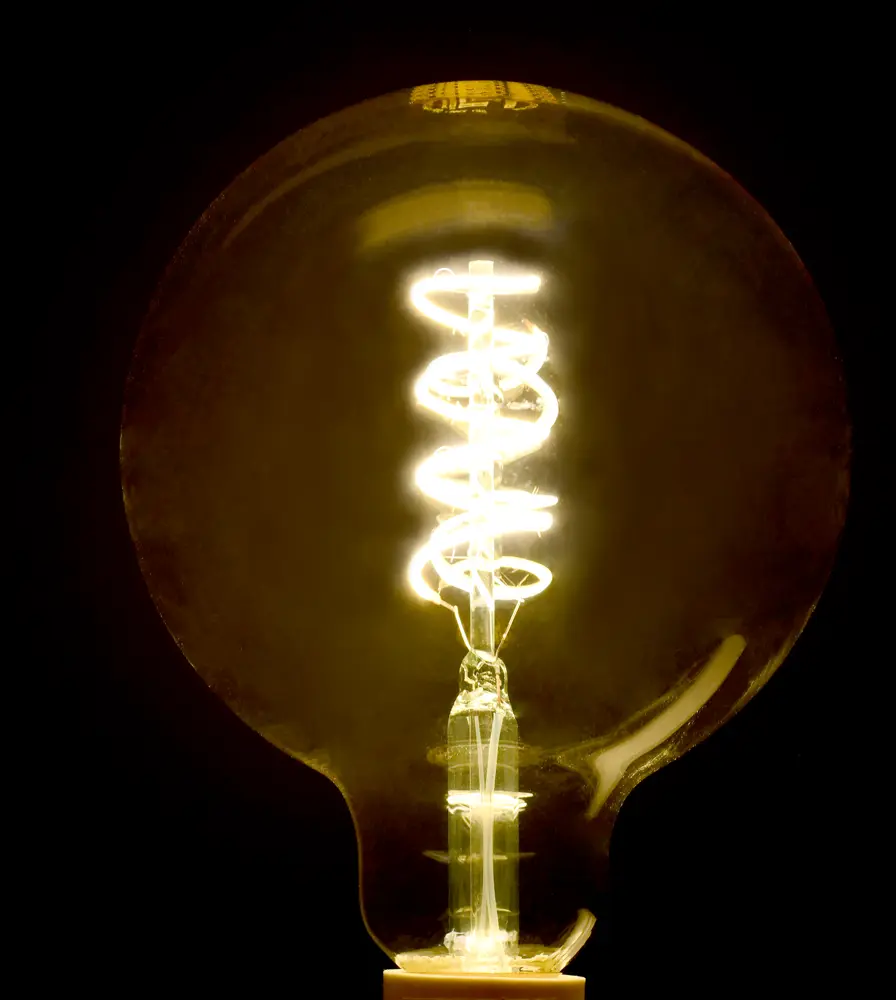 Светодиодная лампа Lexman Amber с шарообразной колбой 86254414