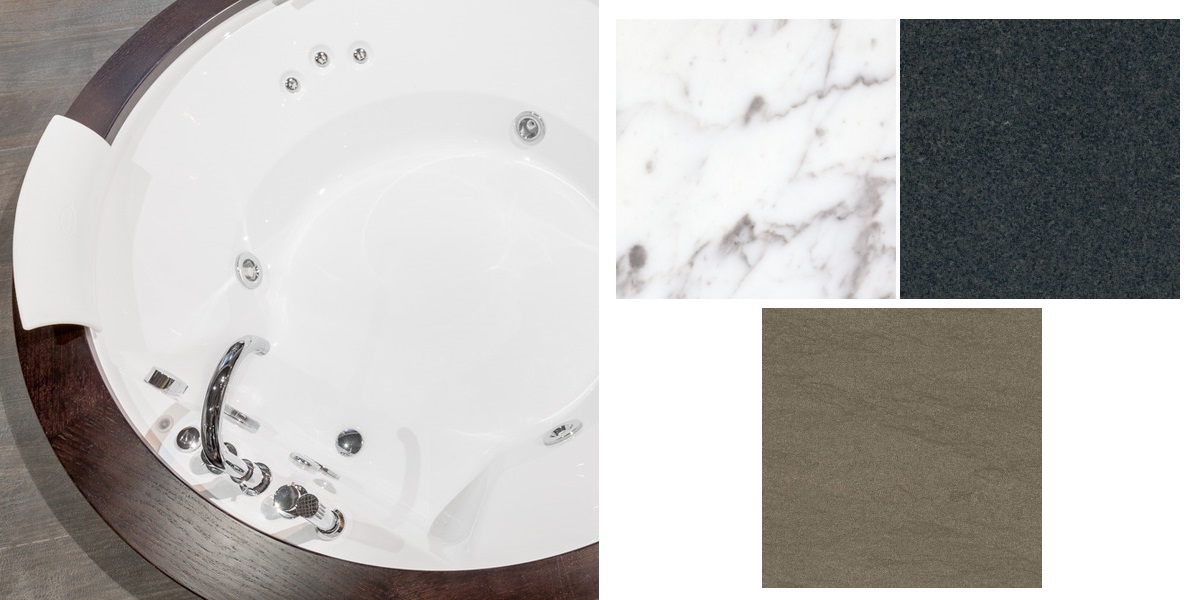 Ванна напольная с гидромассажем "TOP" Nova 9F43-572A Jacuzzi 9F43572A - Вид №1