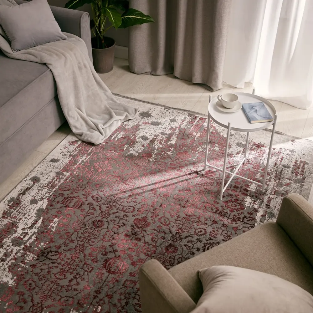 Ковер полиэстер Granada 33370 80x150 см цвет фиолетовый 82656420 STLM-2201026 Santreyd 