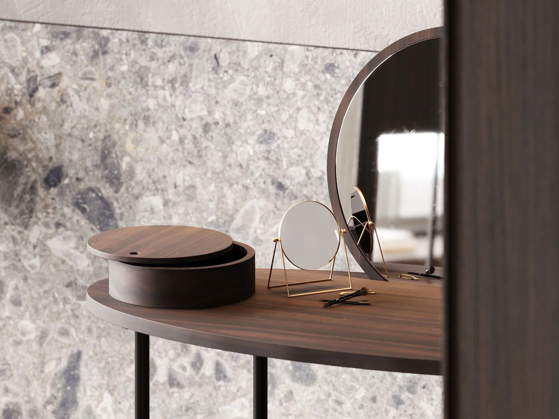 Деревянный туалетный столик Laskasas Origin ARCH-00052963 - Вид №3