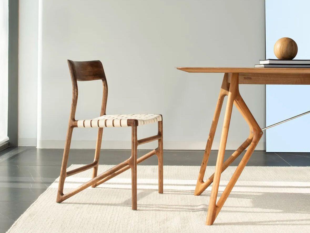 Стул грецкого ореха с открытой спинкой Gazzda Фавн ARCH-00063996 - Вид №14