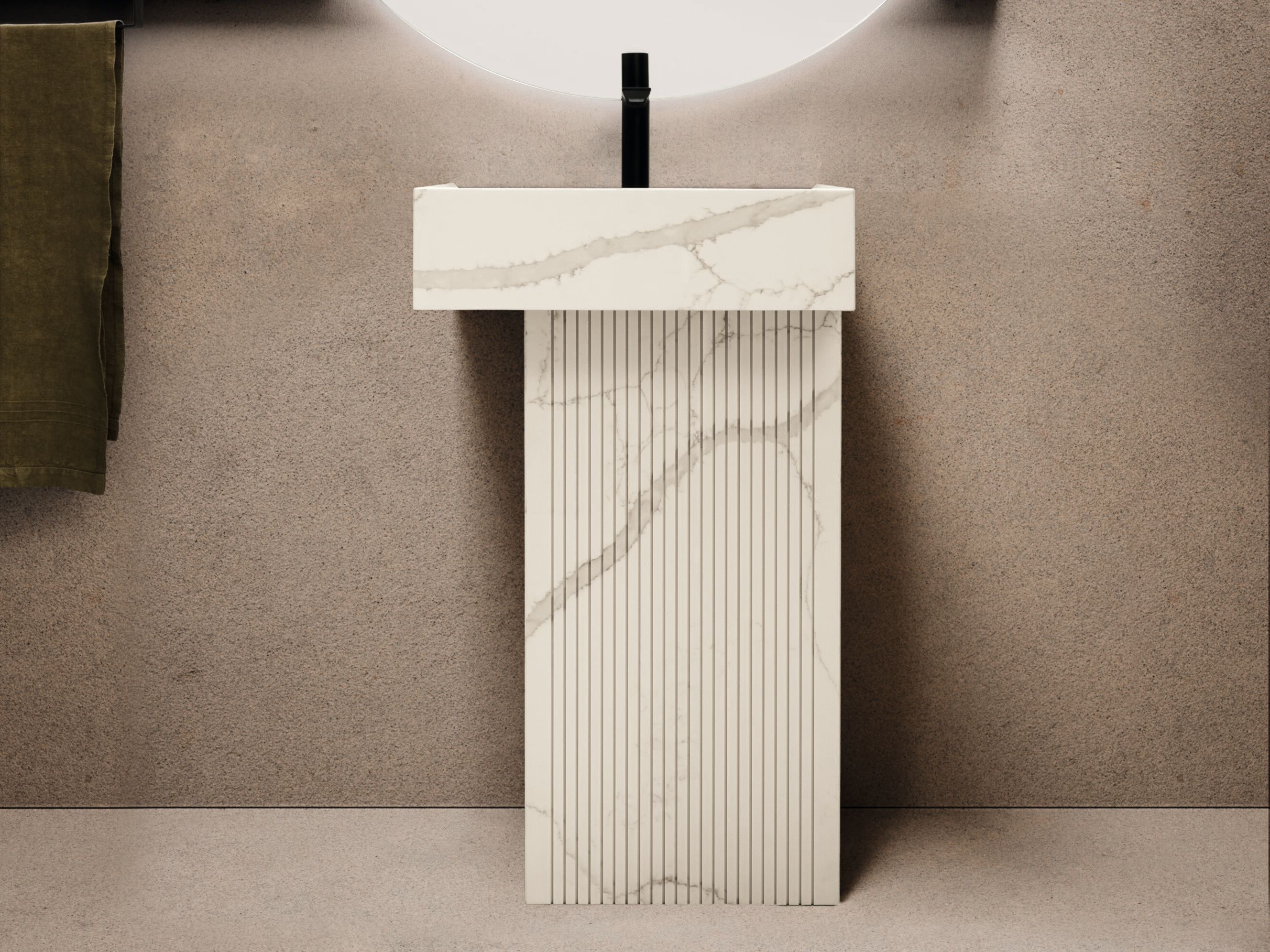 Прямоугольная раковина на колонне Archeda Олимп ARCH-00043489 - Вид №1