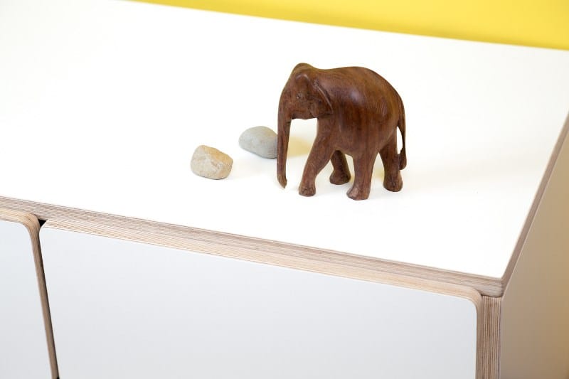 Шкаф для телевизора из фанеры с распашными дверцами Radis ARCH-00050382 - Вид №5