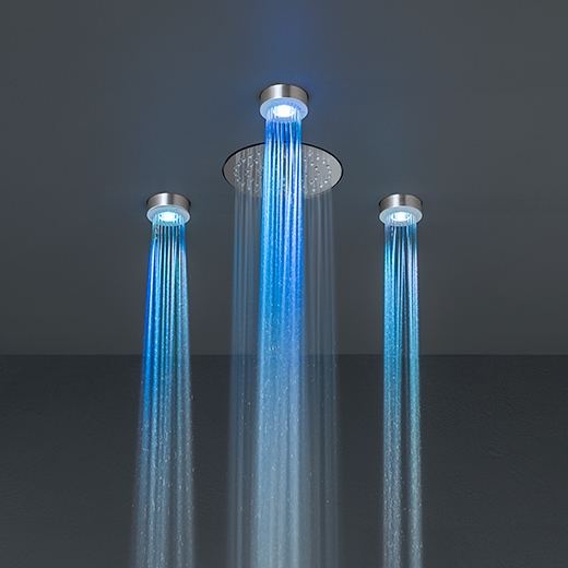 Встроенные душевую головку с DELRIN® концом, дождевой струей и LED хромотерапия  FRE160 CEADESIGN  - Вид №4