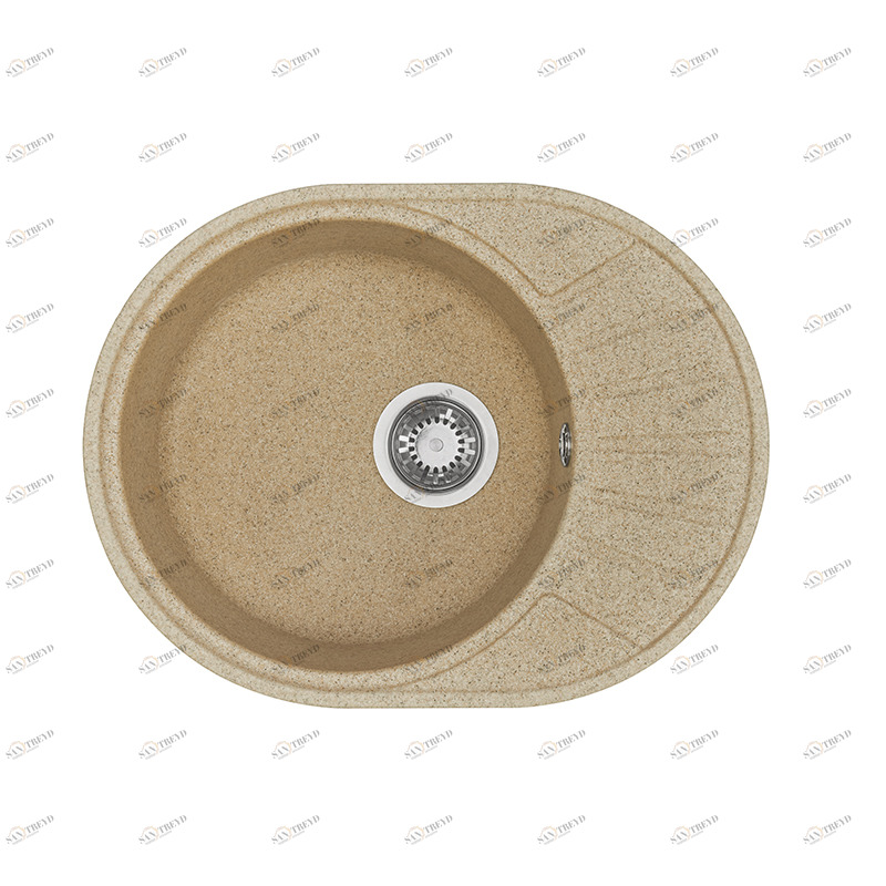 1A711232CS220 Мойка кухонная прямоугольная AQUATON ЧЕЗАНА