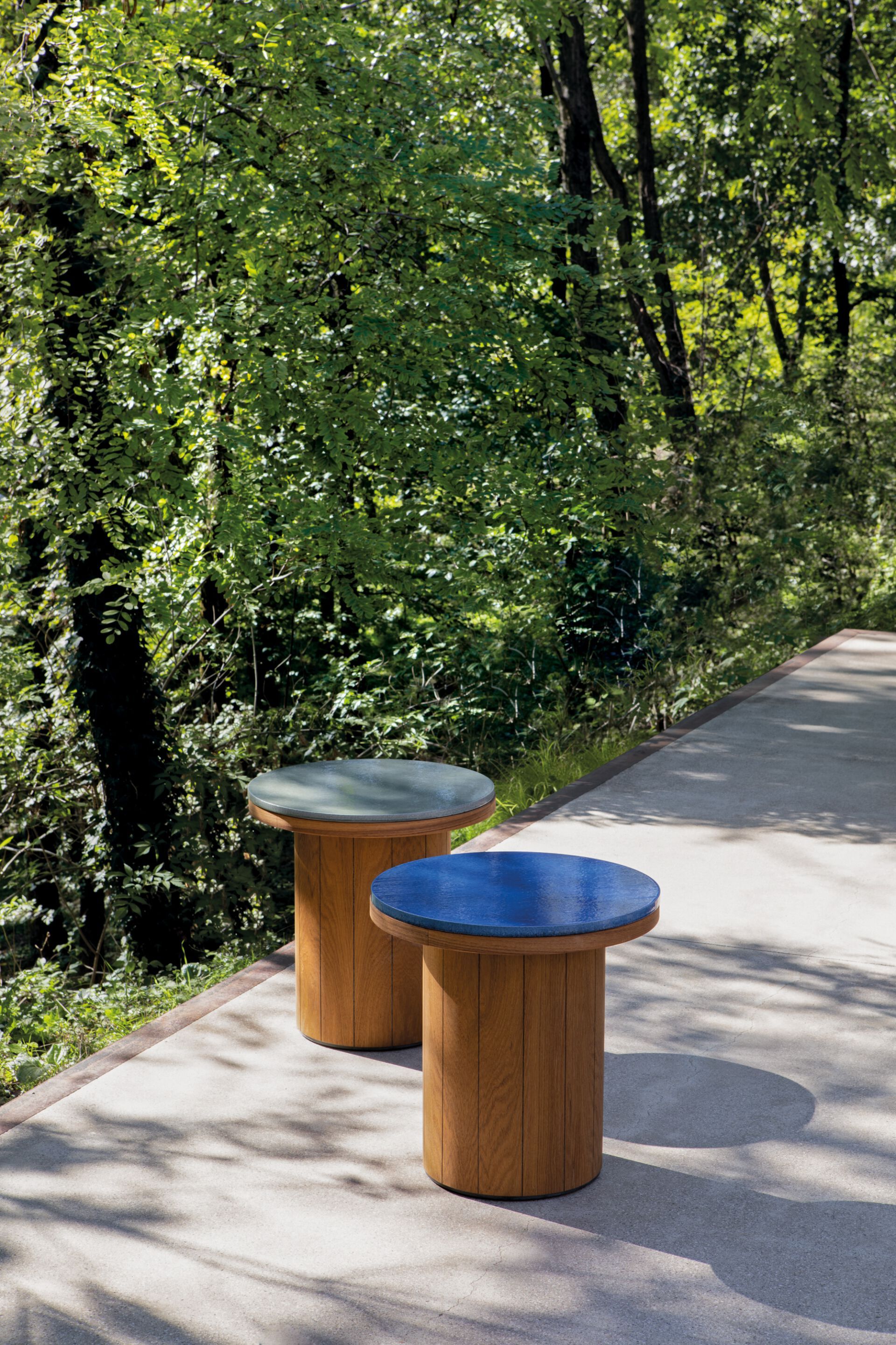 Высокий садовый стол из тикового дерева Atmosphera фрисби ARCH-00056688 - Вид №5