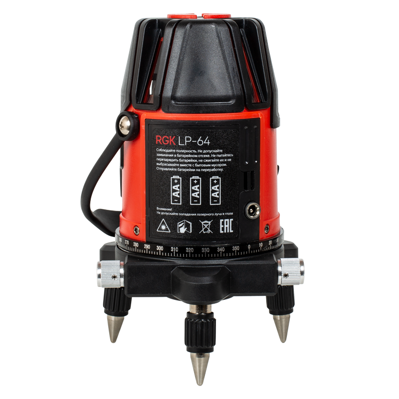 Лазерный нивелир RGK LP-64 1080221 STDN-0124041 - Вид №1