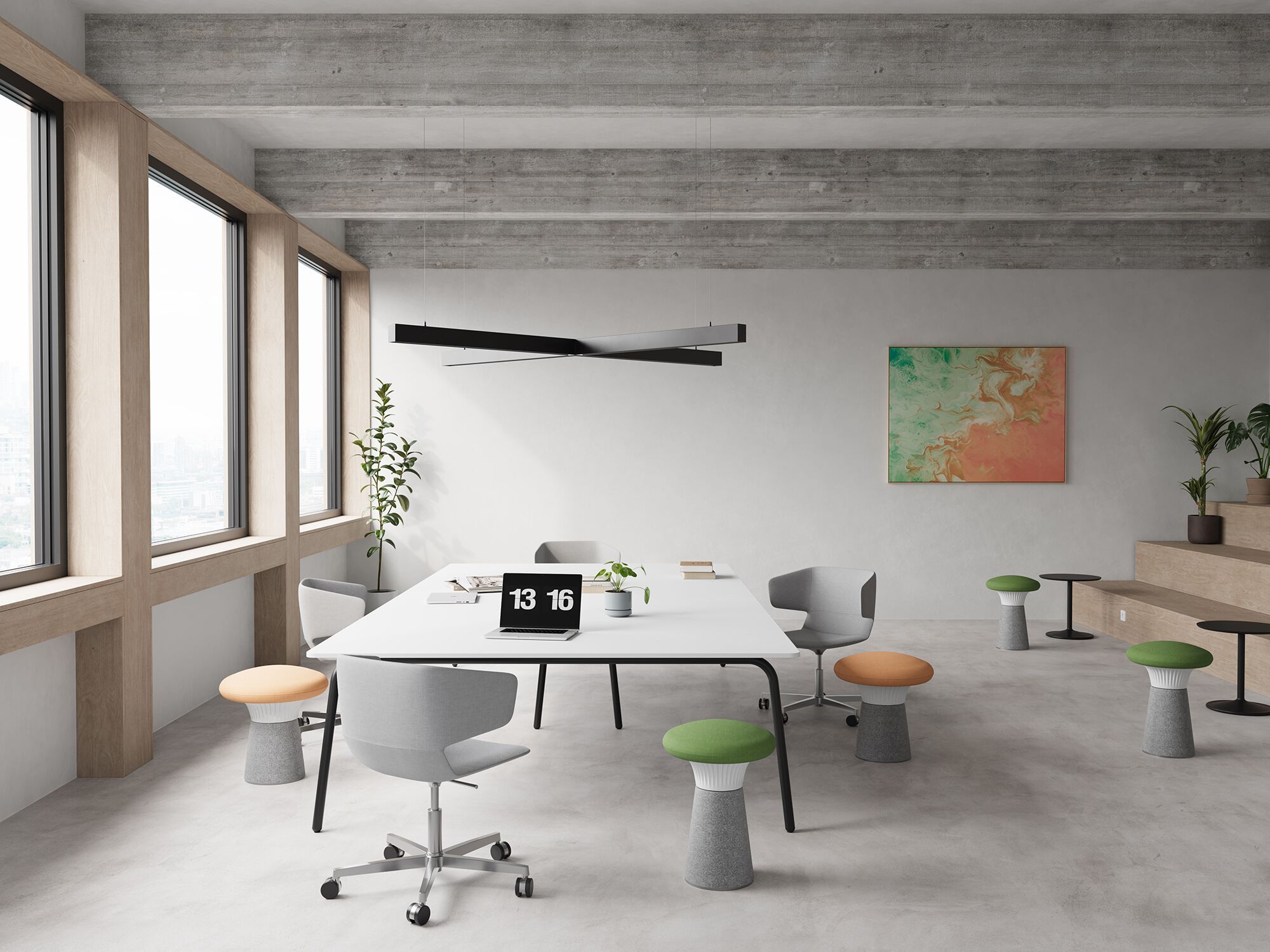 Тканевый стул LD Seating грибы ARCH-00007461