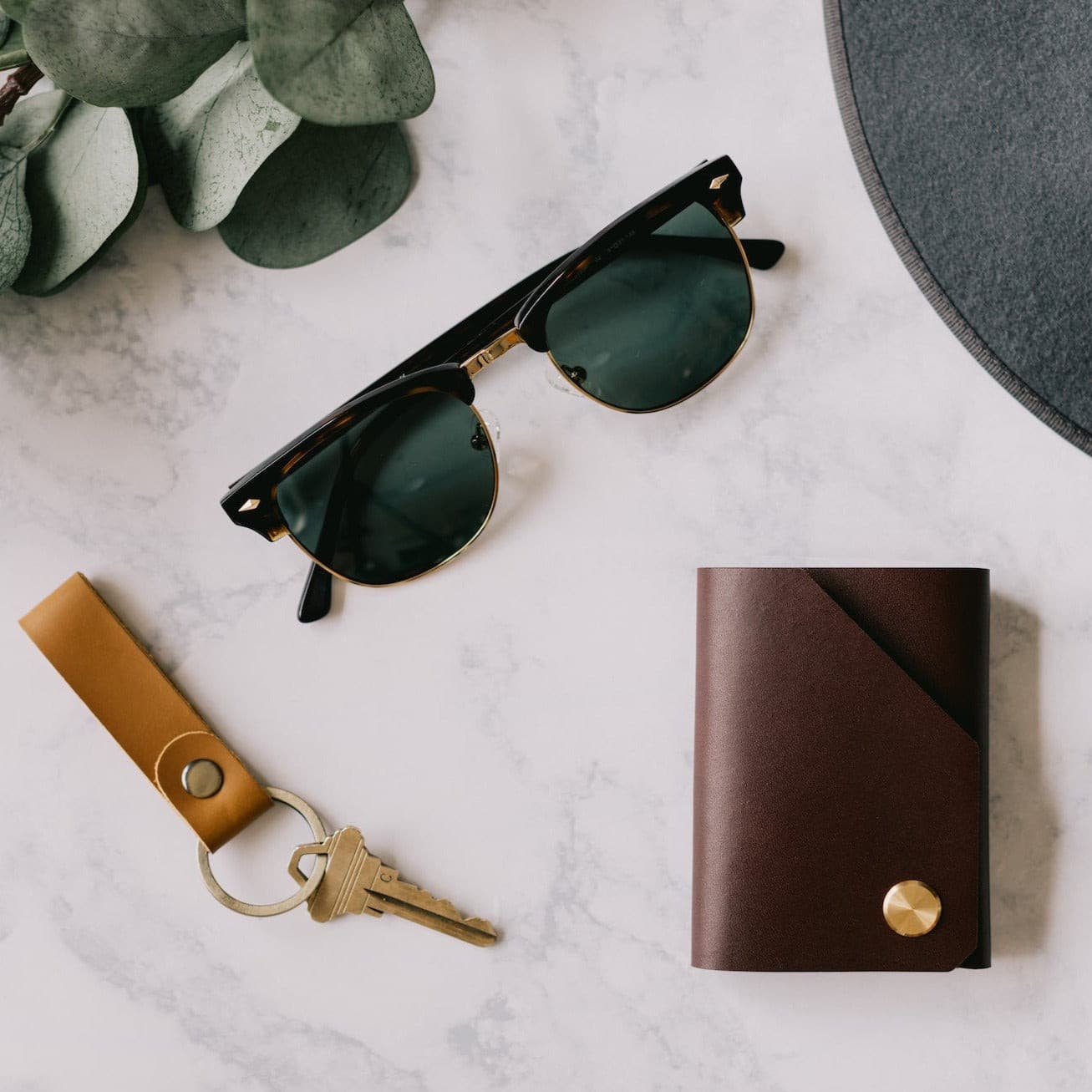 W103CHES Денежный кошелек - Каштан Wingback  - Вид №4