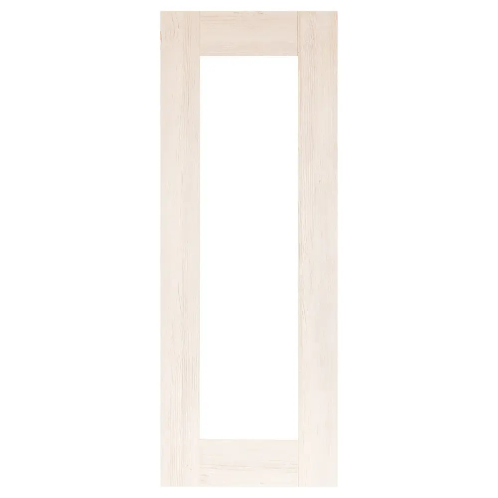 Витрина для шкафа Delinia «Фрейм светлый» 40x92 см, ЛДСП, цвет белый STLM-2087109