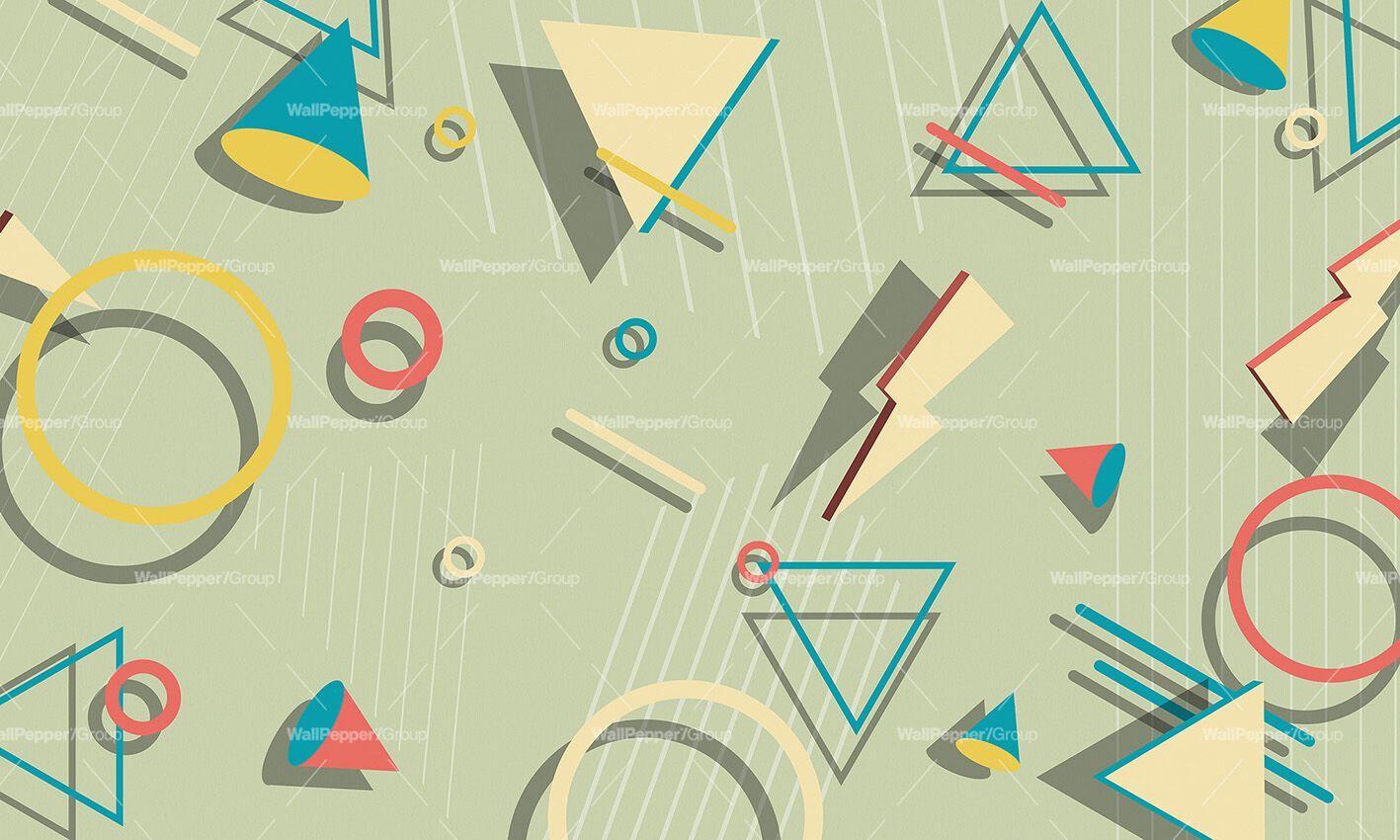 Carta da parati PVC free, eco-friendly, lavabile WallPepper TEX ARCH-00004957 - Вид №2