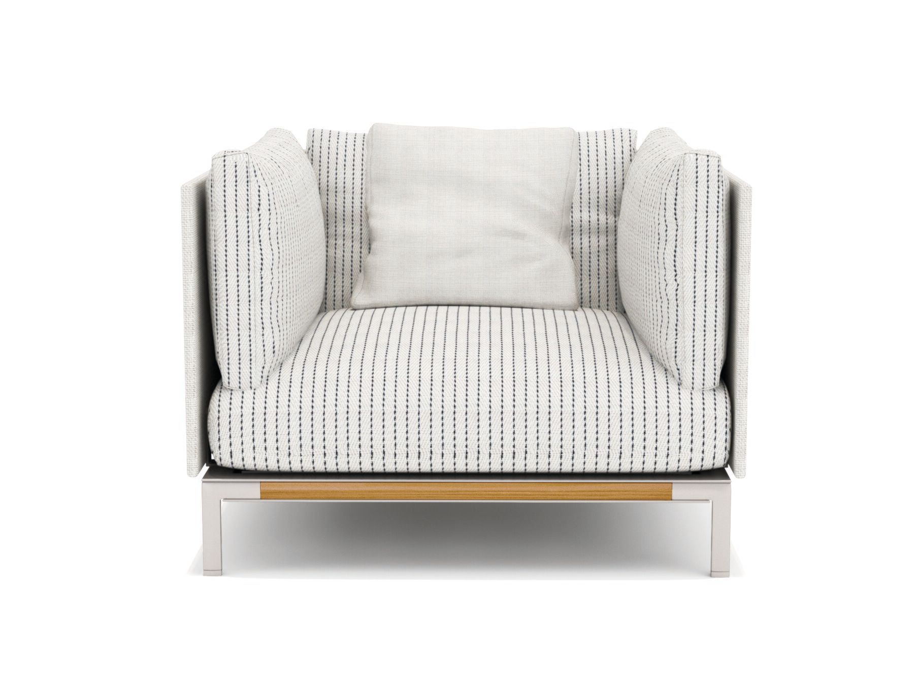 Тканевое садовое кресло с подлокотниками Ethimo Bay ARCH-00111375 - Вид №2