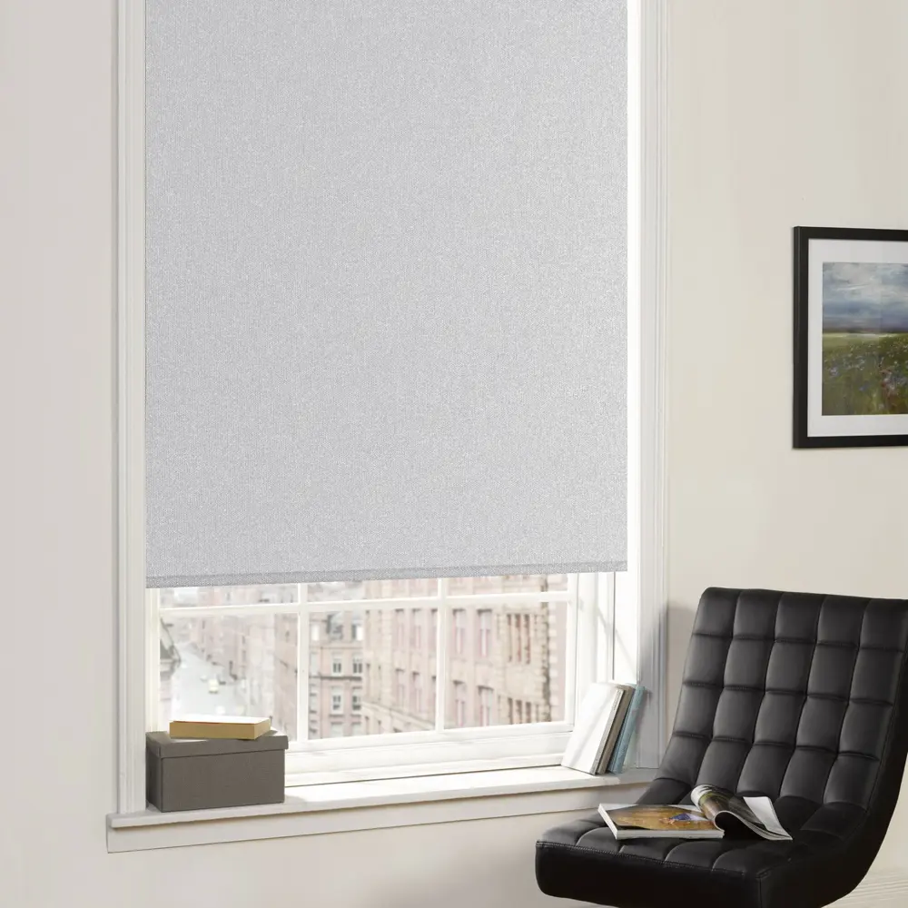 Штора рулонная Pearl 60x160 см серая MIAMOZA STLM-2199179 - Вид №2