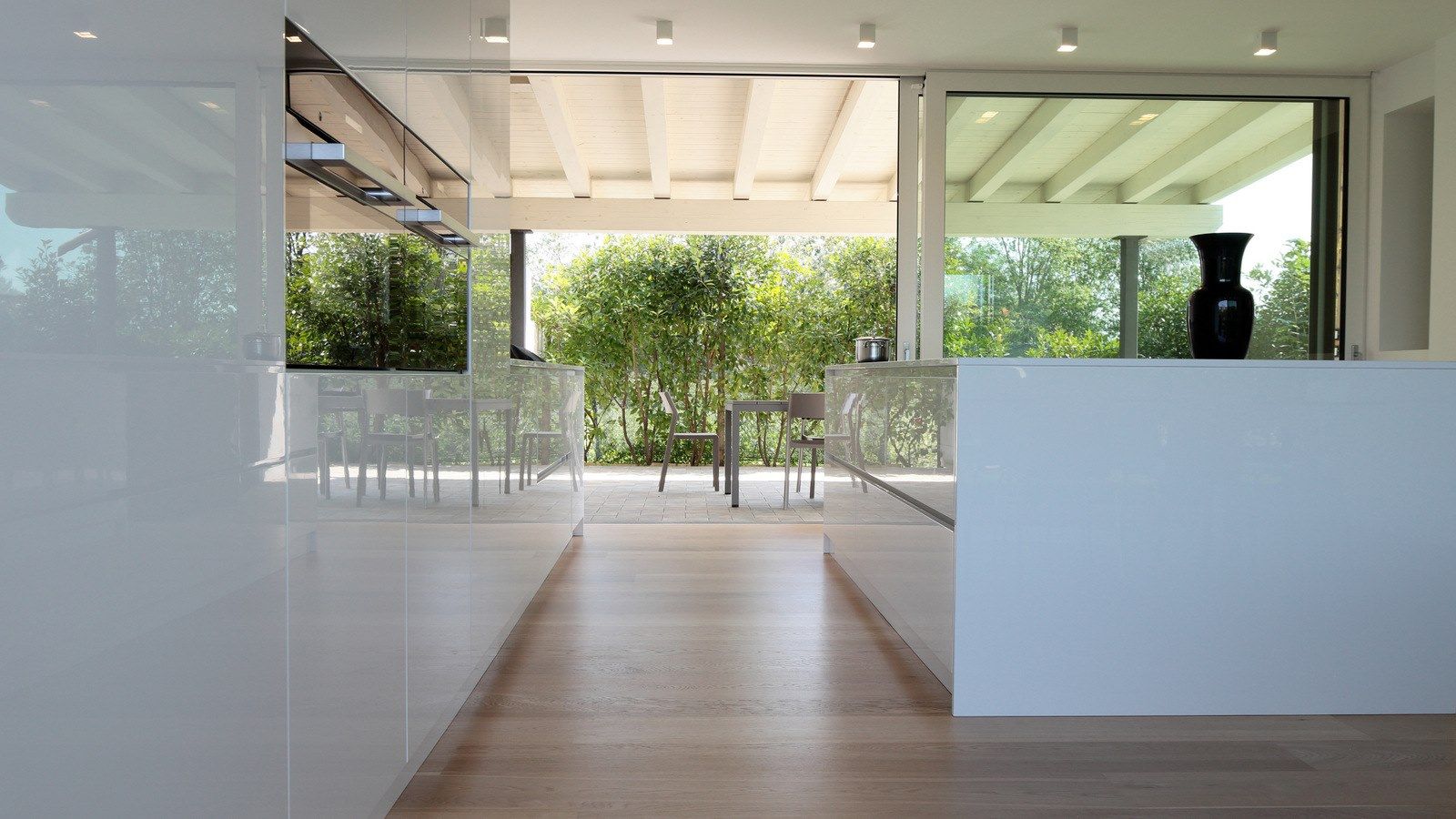 Деревянная кухня с островом Deodara Linear ARCH-00122829 - Вид №2