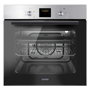 9125099 Электрический духовой шкаф Simfer B6EM56001 серебристый