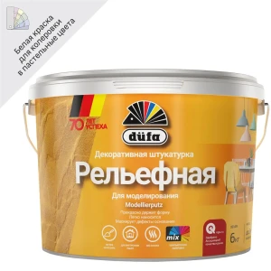 Декоративная структурная штукатурка Dufa Modellierputz для создания рельефных поверхностей 14811293