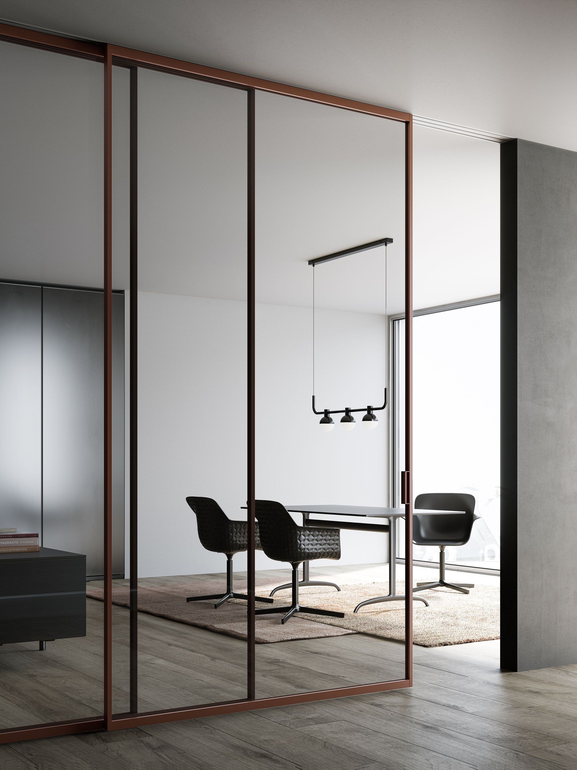 Раздвижные стеклянные двери ADL мифический ARCH-00059135 - Вид №13