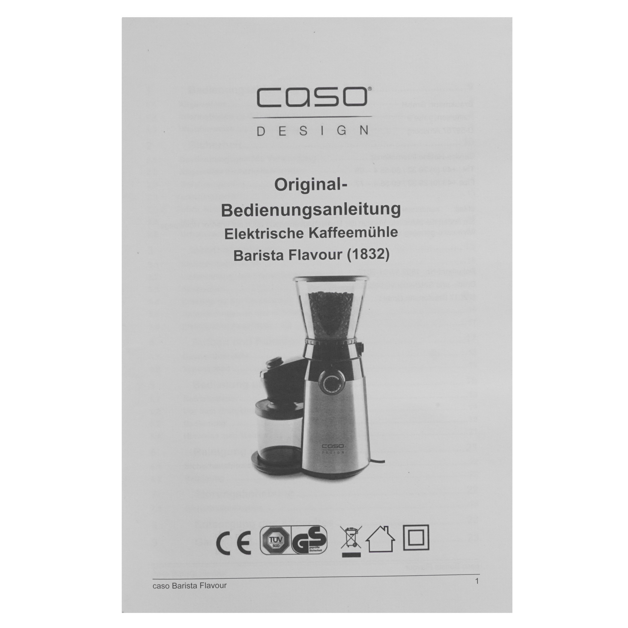 STDN-0147949 Кофемолка ручная Caso Китай  - Вид №7