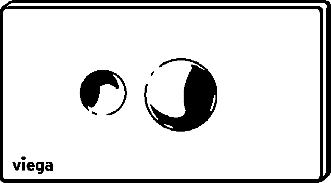 Viega Панель смыва 8315.1 (596330) 596 330 - Вид №2