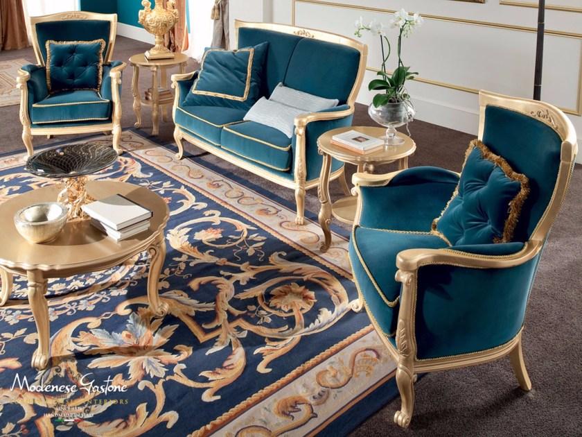 Modenese Gastone Низкий круглый журнальный столик для гостиной Bella vita sun-id-1367897 - Вид №2