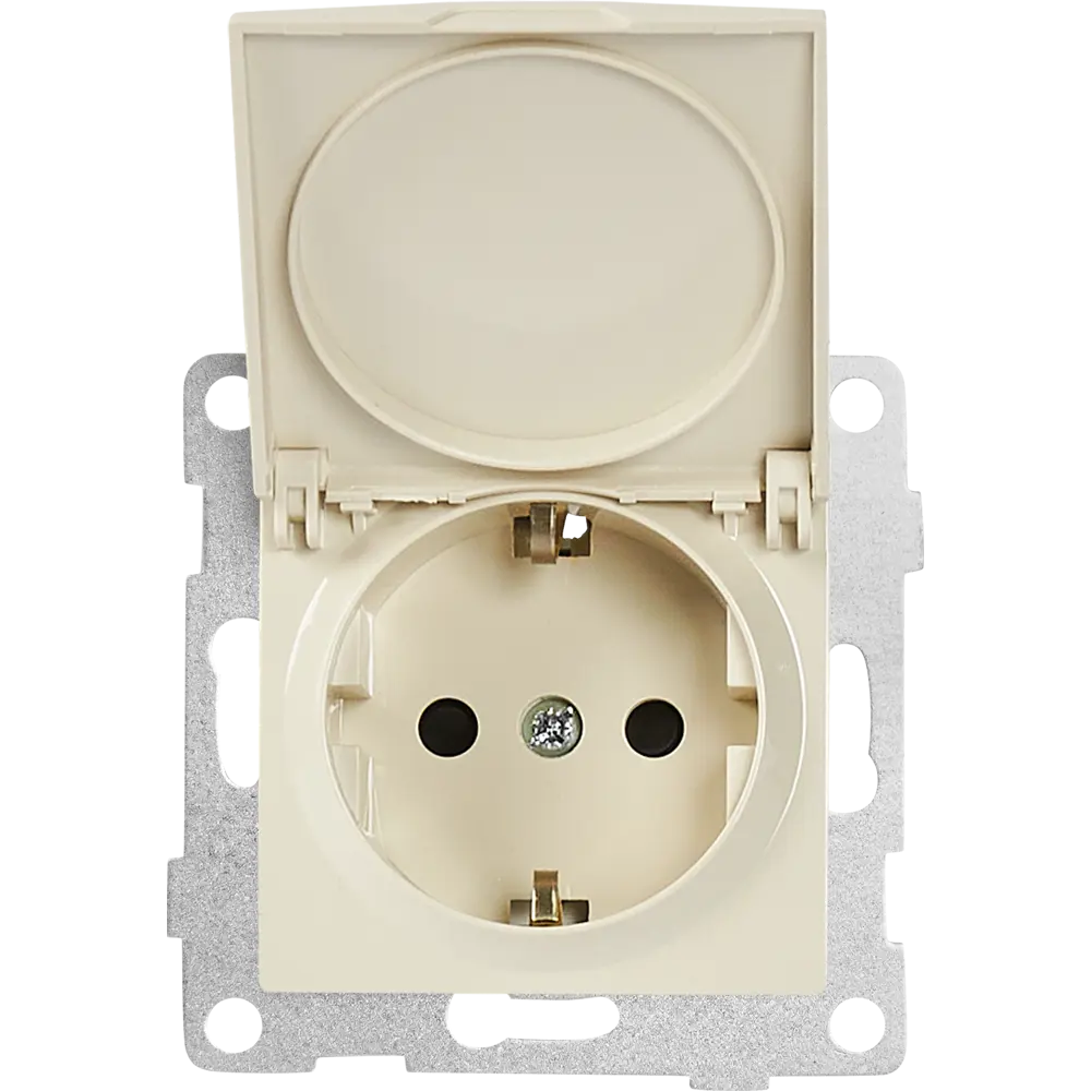 Встраиваемая розетка GUSI Electric с защитой от влаги IP44 84695690 Ugra STLM-0053790