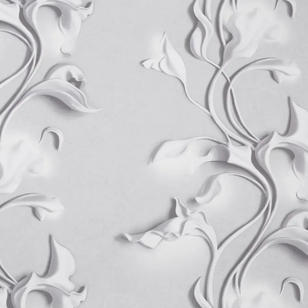 Обои флизелиновые Palitra Home Barelief светло-серые 1.06 м HC72275-24 STLM-2103610 - Вид №1