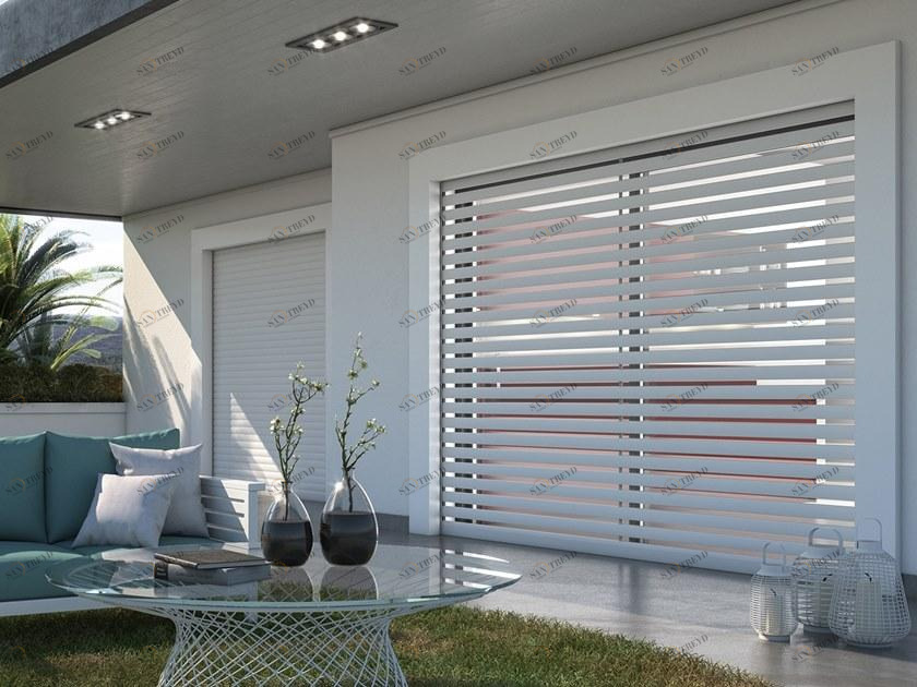 Kikau Сворачиваемый солнцезащитный козырек из экструдированного алюминия Alika sun-id-1412310