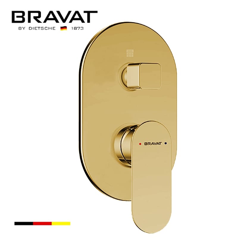 Набор для душа из латуни с ручным душем Fontana Showers FS1073 ARCH-00003960 - Вид №1