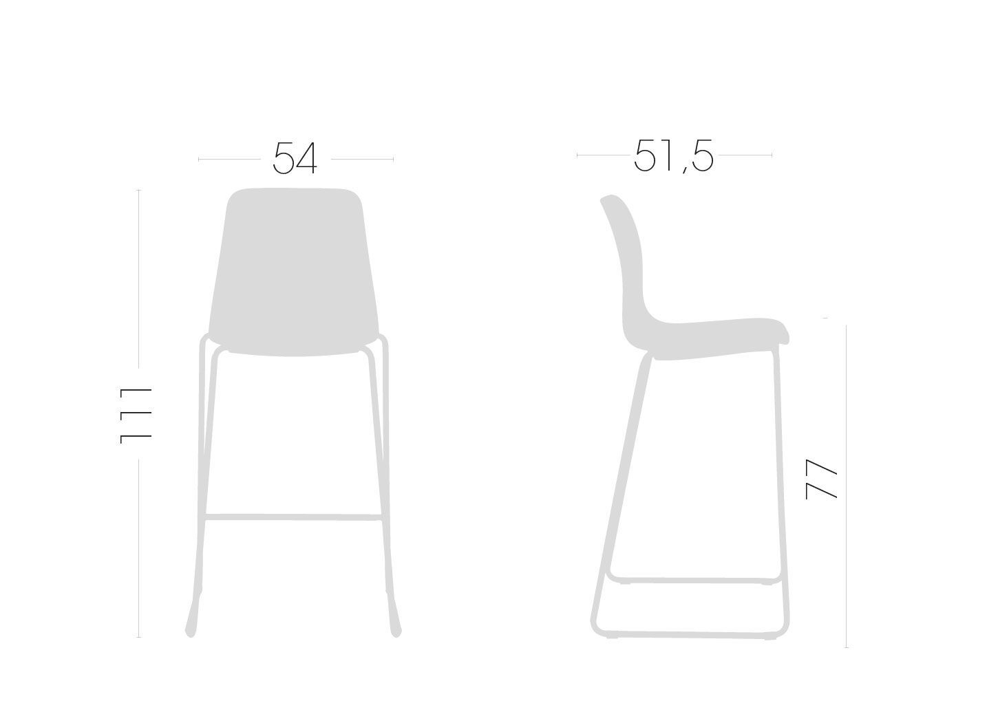 Мягкий табурет для салазок GABER Unik ARCH-00037348 - Вид №4