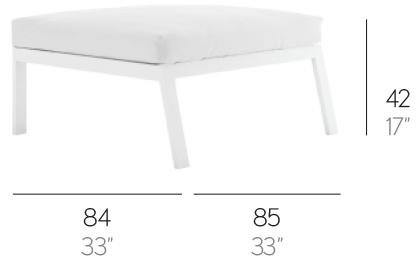 GANDIABLASCO Модульный пуф Timeless sun-id-1410529 - Вид №2