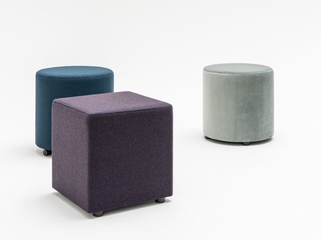 Квадратный пуф из ткани MDD Mix ARCH-00052604 - Вид №2