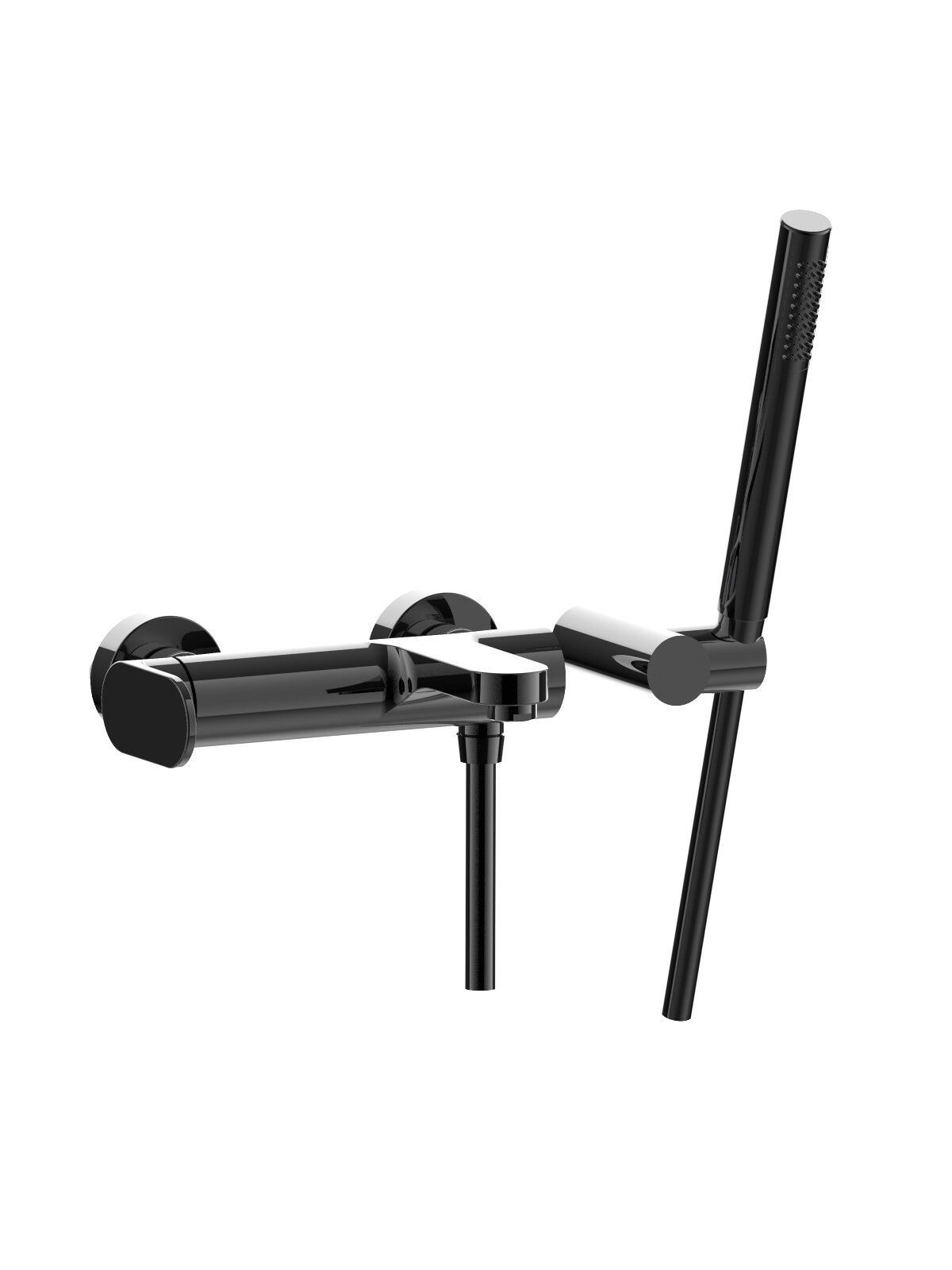 Внешний смеситель для ванны с ручным душем Rubinetterie Frattini Lea ARCH-00036080 - Вид №8