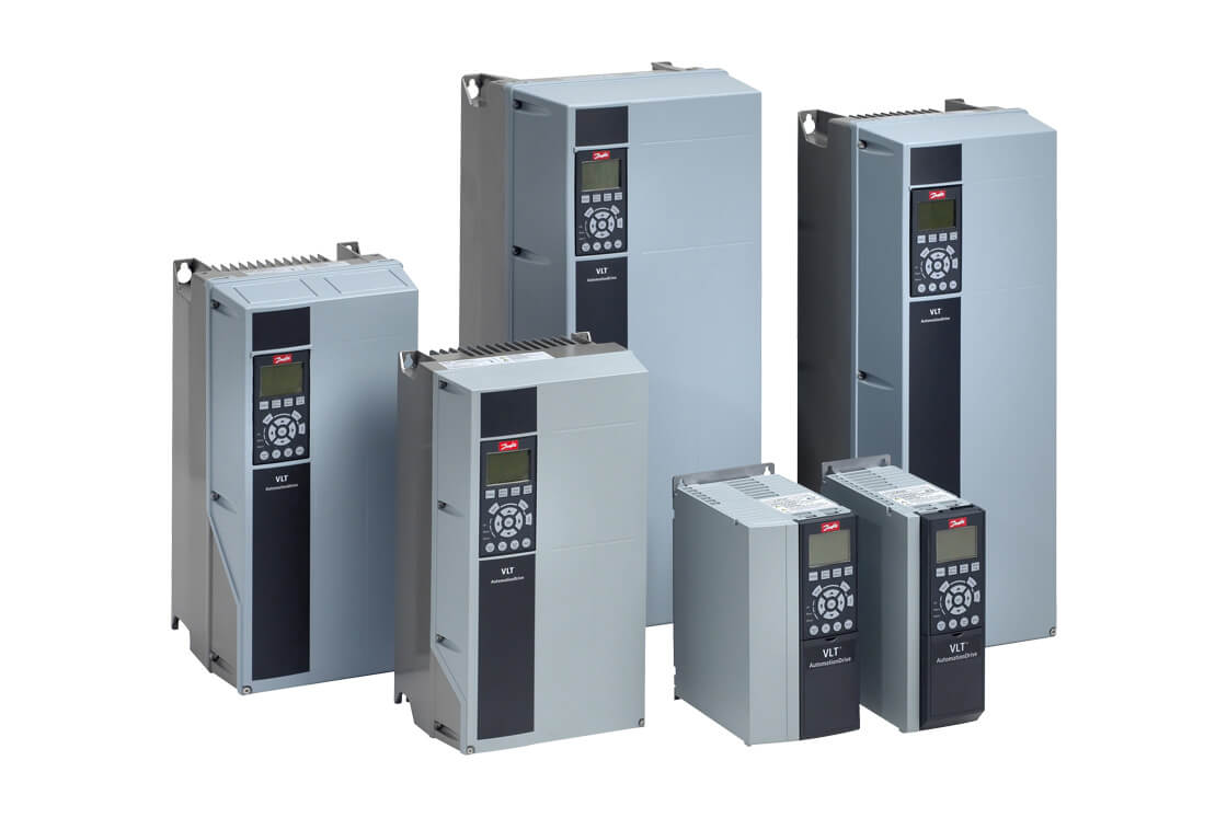 Danfoss VLT AutomationDrive FC 302 — преобразователи частоты для промышленной автоматизации, сложных индустриальных применений мощностью до 1400 кВт FC-302P75KT5E20H1XXXXXXSXXXXAXBXCXXXXDX 131H2109 
