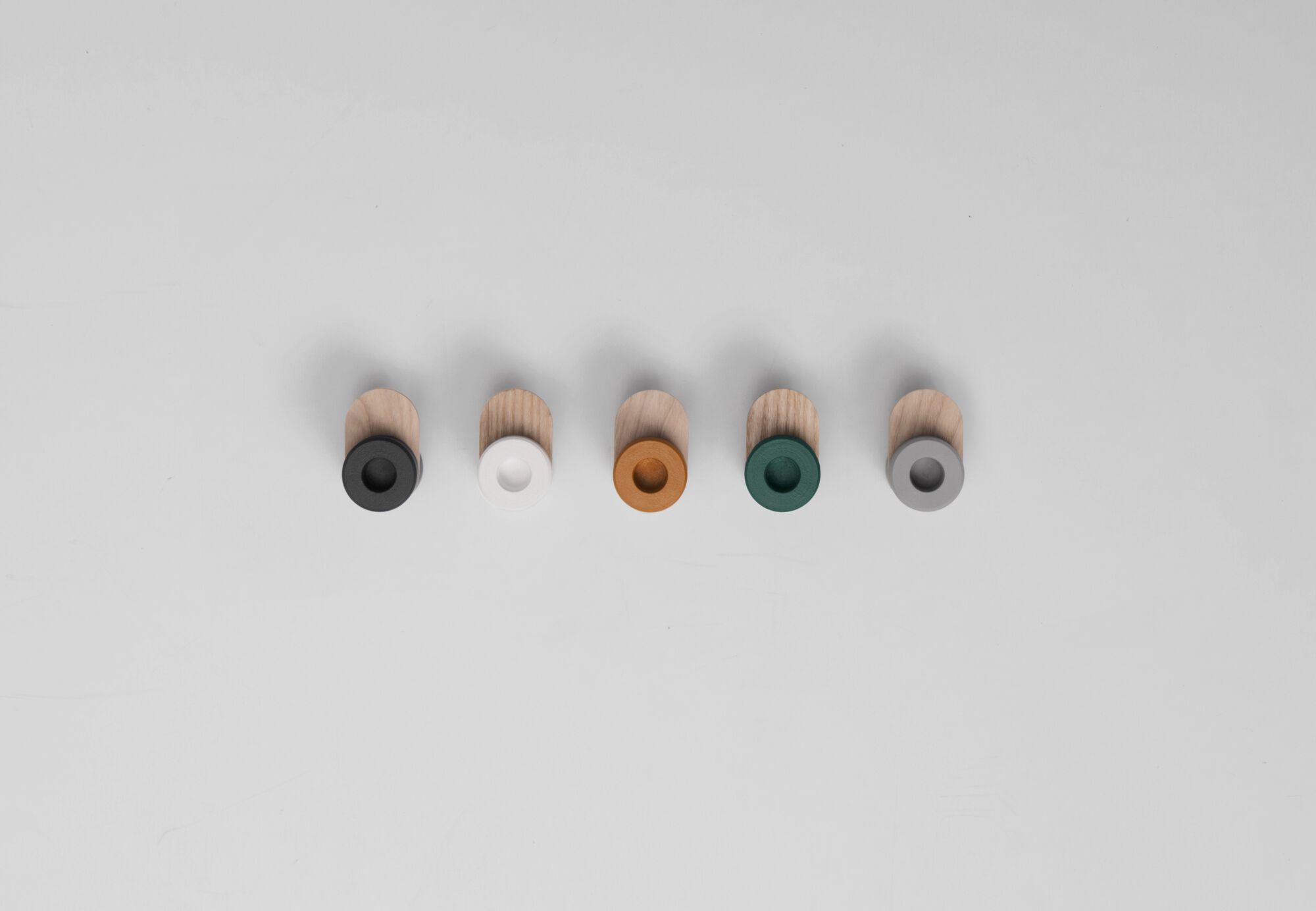 Стальной подсвечник с порошковым покрытием +kouple HEAVY CREAM ARCH-00065052 - Вид №2