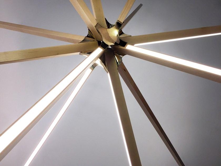 Stickbulb Led подвесной светильник из дерева Boom sun-id-1464884 - Вид №2