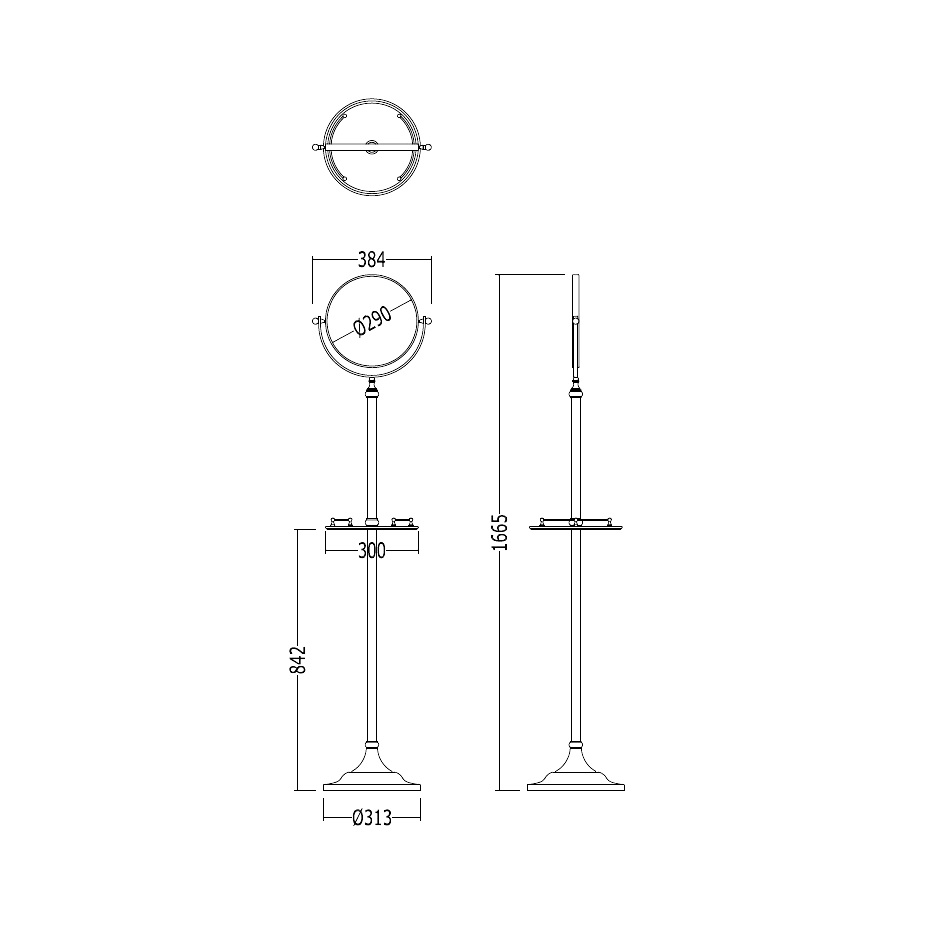 Зеркало / Single Devon&Devon sun-id-374612 - Вид №2