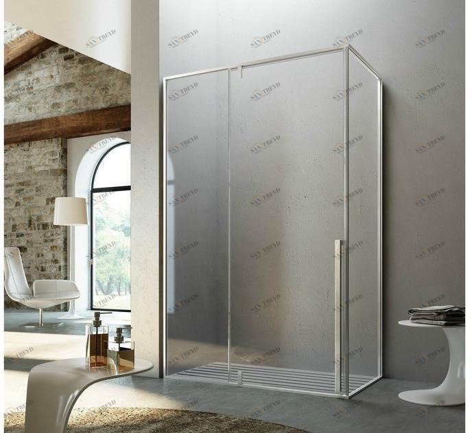 Glass1989 Прямоугольная душевая кабина с поворотной дверцей Showering sun-id-1348819
