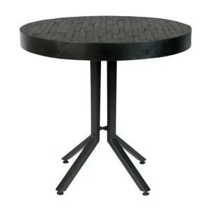 Стол Maze, круглый, черный