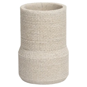 Стакан для зубных щеток Vidage Изар бежевый - организация ванной с эстетикой 89380395