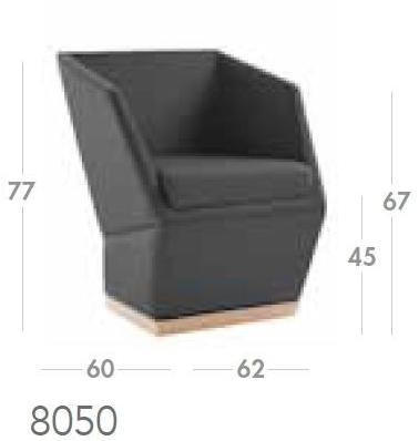 Sedex Кресло из ткани Paloma 8050 - Вид №5