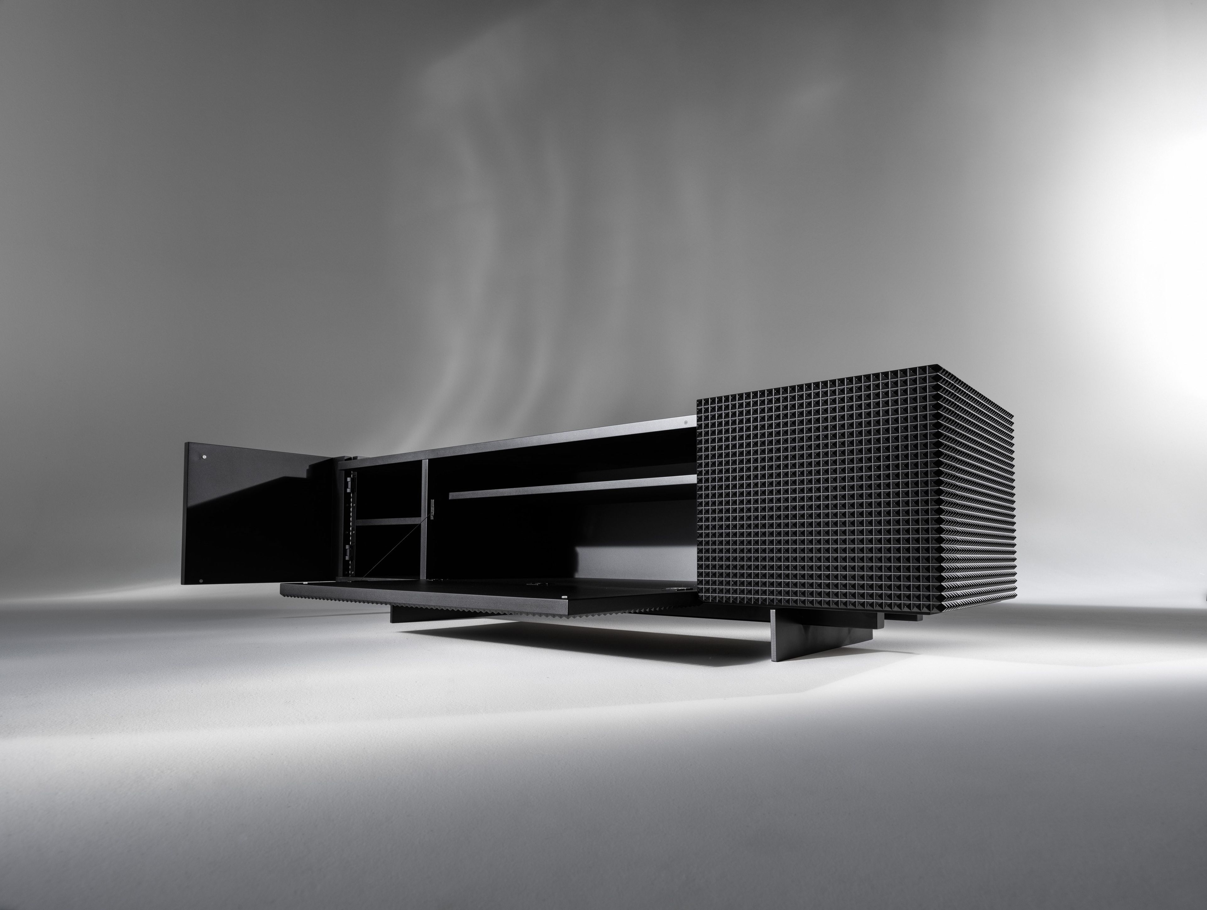 Деревянный низкий ТВ-шкаф ALBEDO Alfieri ARCH-00029727 - Вид №3