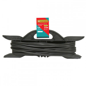 Удлинитель силовой Калибр УСР-10 черный 8120113