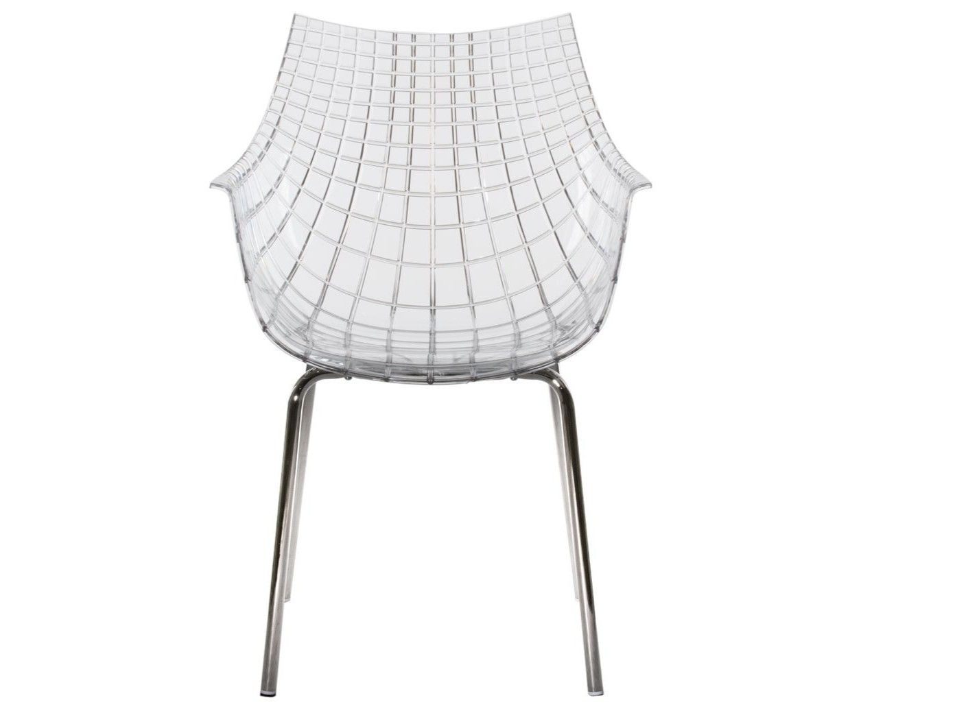 Стул из поликарбоната со стальным основанием Driade солнечные часы ARCH-00136004