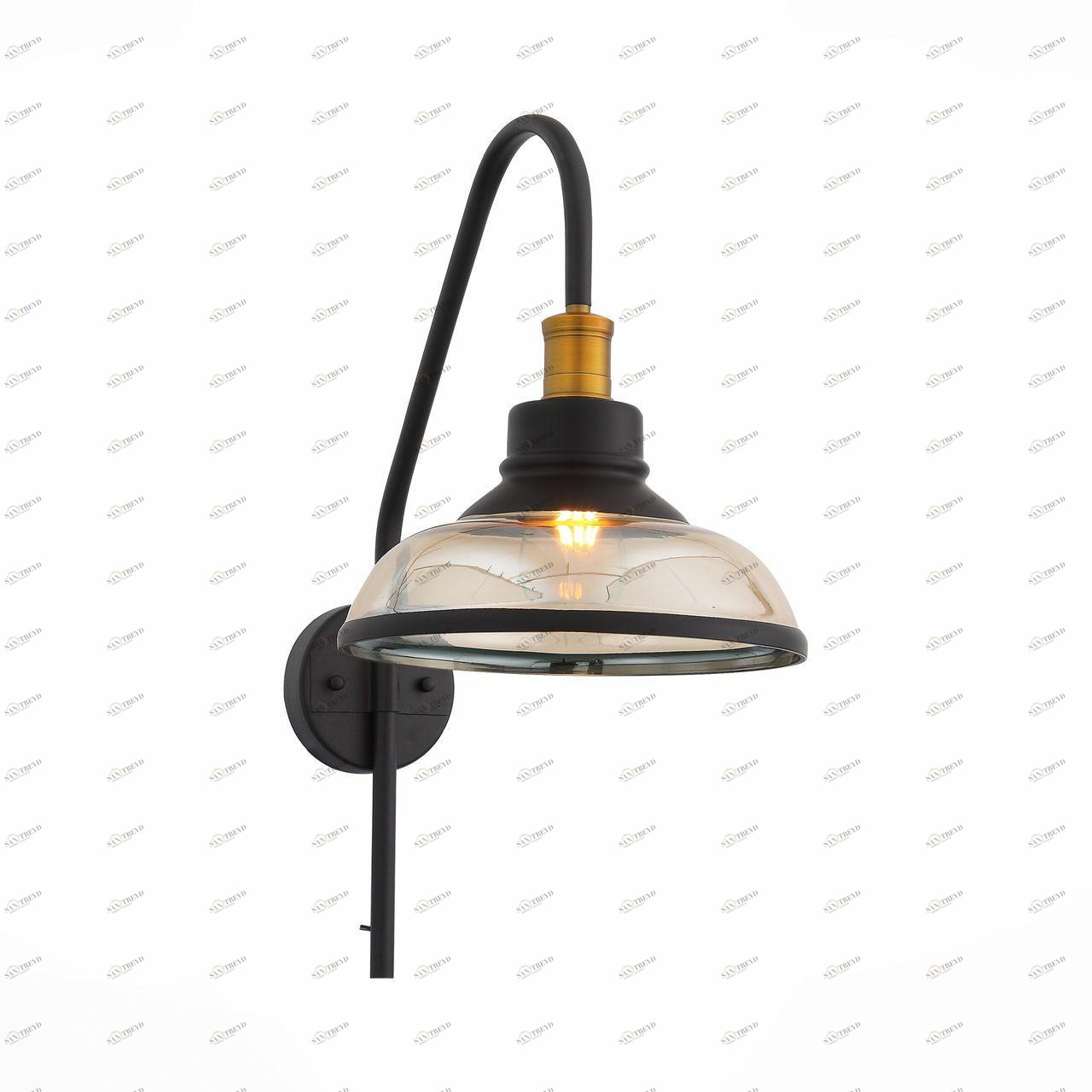 Бра ST Luce Corati SL263.401.01 ST LUCE ПОД СТАРИНУ, ФОНАРЬ 118974 Прозрачный;черный 