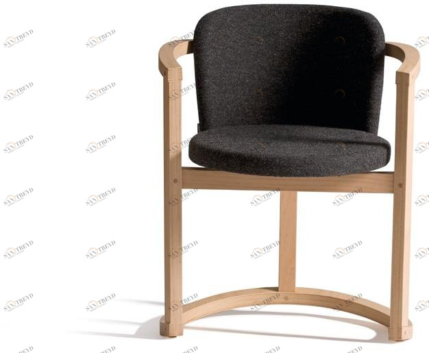 Capdell Кресло-качалка с тканевой обивкой и подлокотниками Stir sun-id-1442276