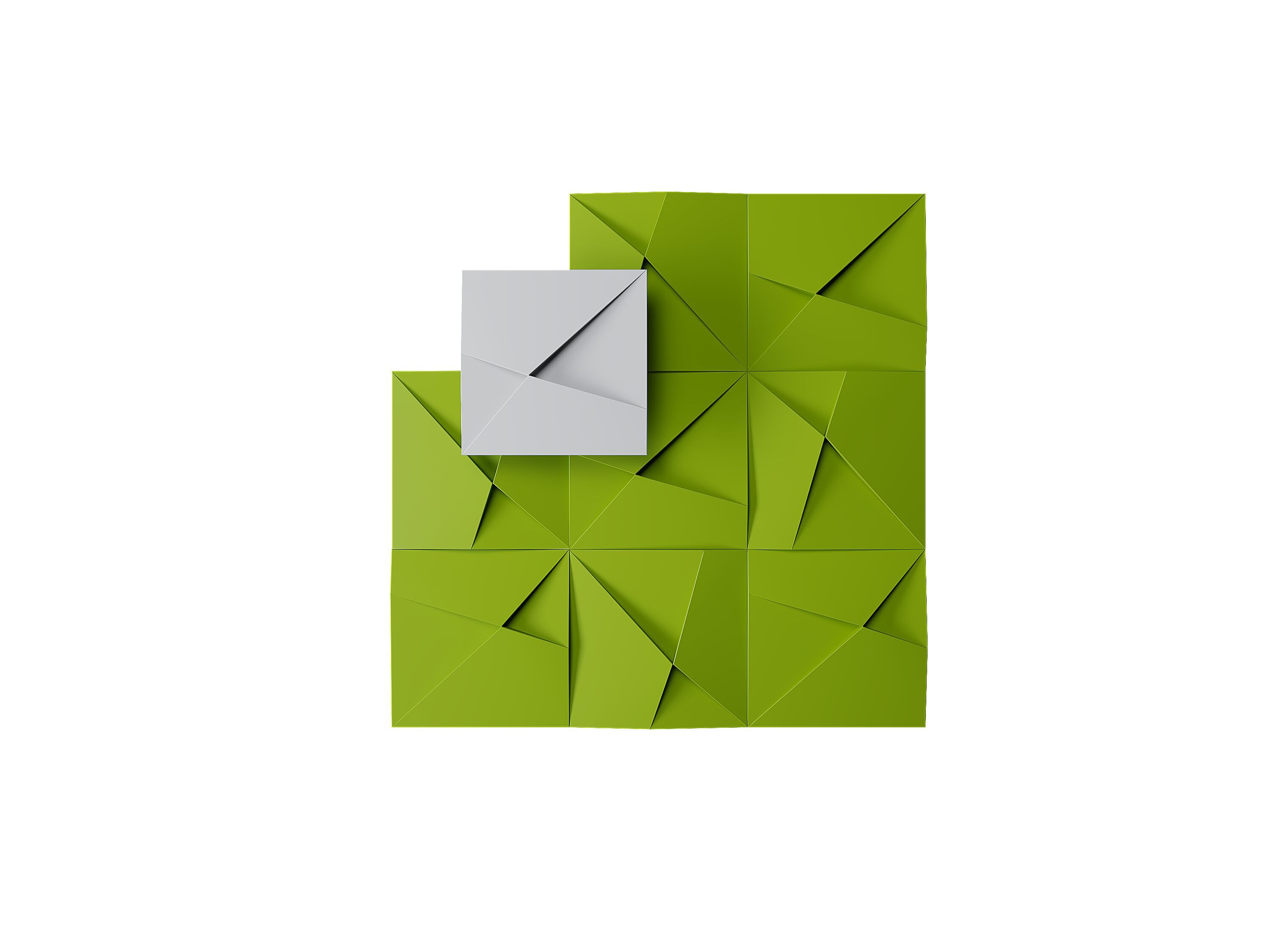 Трехмерное гипсовое покрытие WallDeco дизайн ARCH-00088046 - Вид №2