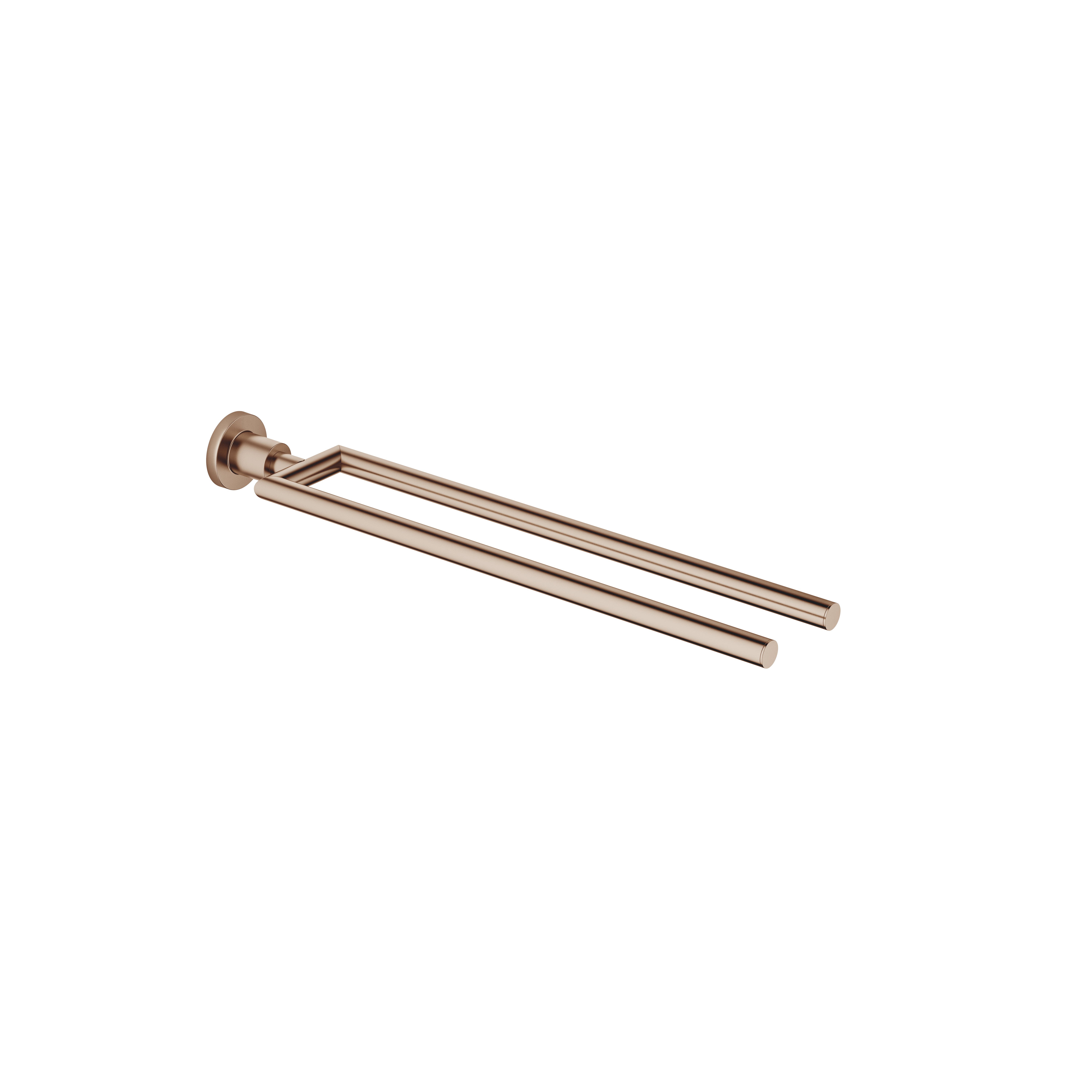 ТАРА Полотенцесушитель из двух частей неповоротный - Матовая бронза DornBracht Tara 83210892-42