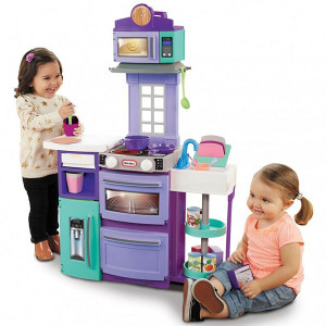 640797 Little Tikes Литл Тайкс Кухня сборная, фиолетовая LittleTikes крупногабарит