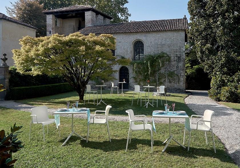 COLOS Квадратный стол из листового металла со складывающейся столешницей Ta sun-id-1436389 - Вид №3